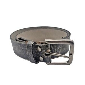Buckle BKE Genuine Leather Belt Dark Brown Size Medium Style-6193